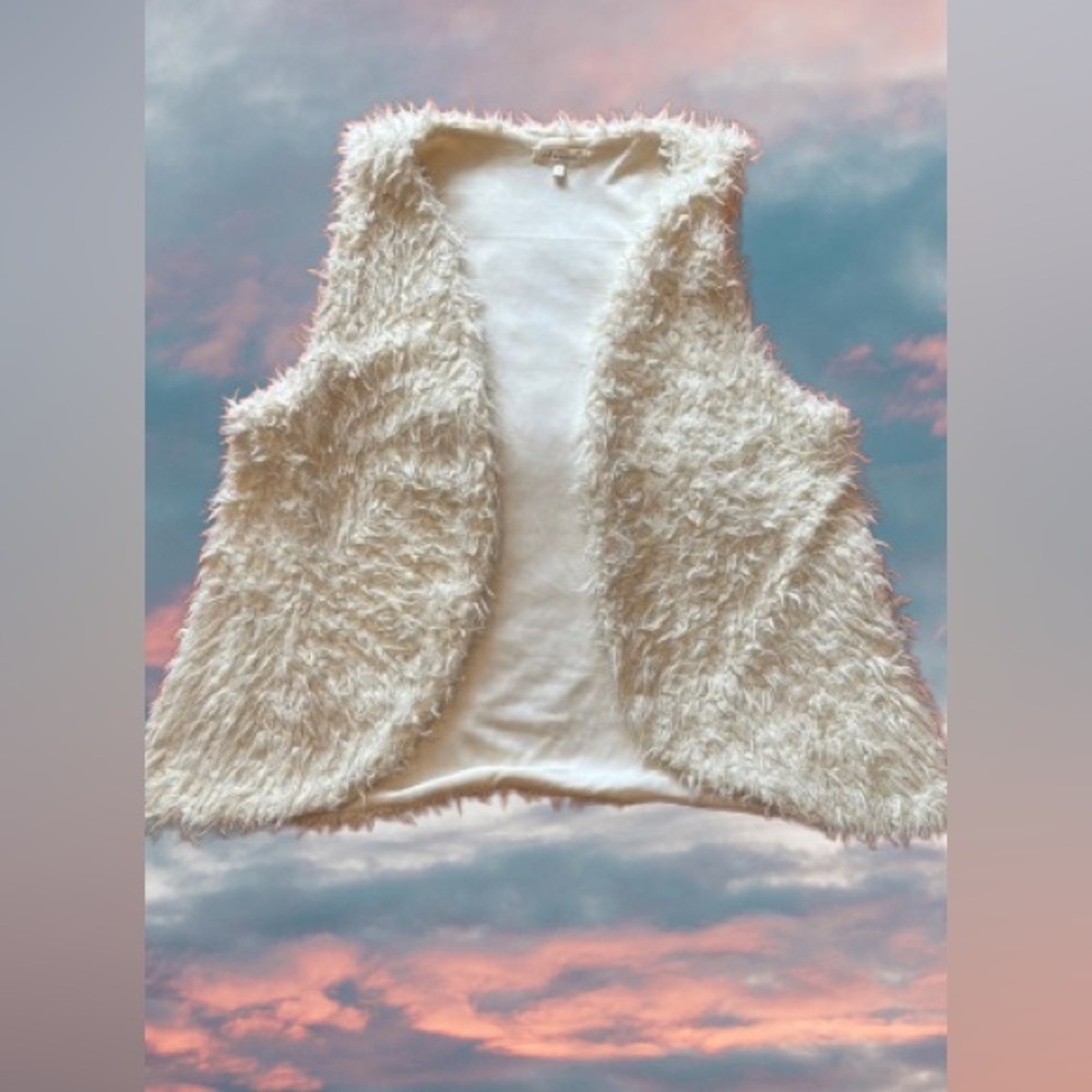 Faux fur Vest [cream]